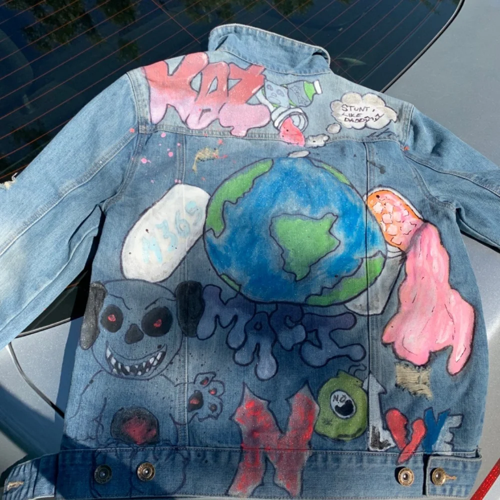 HandCrafted Jean Jacket - Picture 5 of 7